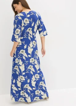Vestido de punto de suave mezcla de viscosa
