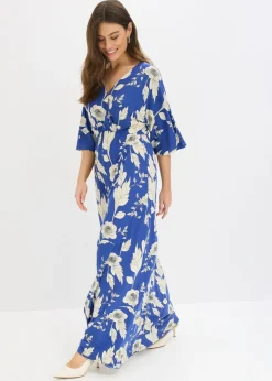 Vestido de punto de suave mezcla de viscosa