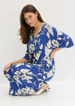 Vestido de punto de suave mezcla de viscosa