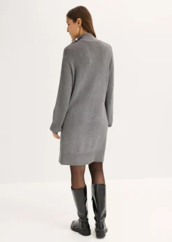 Vestido de punto de suave mezcla de viscosa con lazo