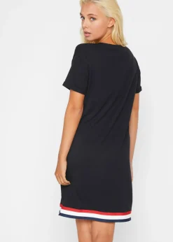Vestido de punto de suave mezcla de viscosa