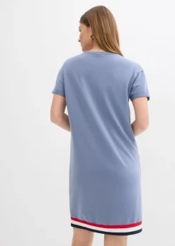 Vestido de punto de suave mezcla de viscosa