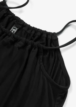 Vestido de punto de viscosa fluida