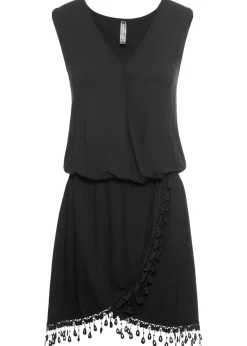 Vestido de punto de viscosa fluida