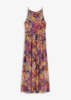 Vestido de punto estampado