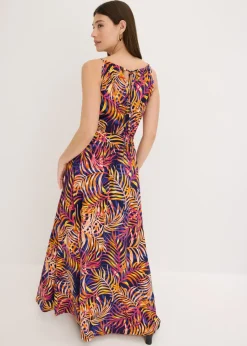 Vestido de punto estampado