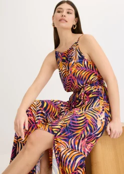 Vestido de punto estampado