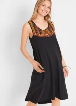 Vestido de punto estilo túnica
