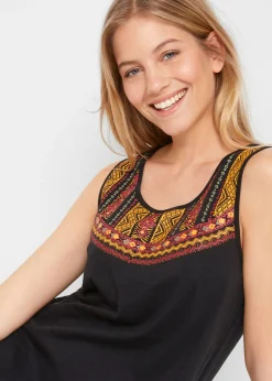 Vestido de punto estilo túnica