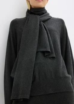 Vestido de punto fino de mezcla de viscosa suave