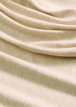 Vestido de punto fino de mezcla de viscosa suave