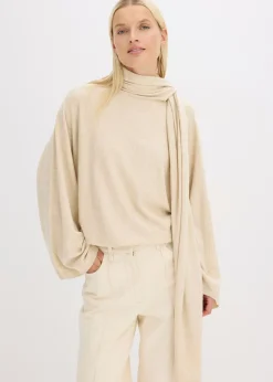 Vestido de punto fino de mezcla de viscosa suave
