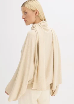 Vestido de punto fino de mezcla de viscosa suave