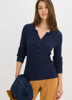 Vestido de punto fino de mezcla de viscosa suave