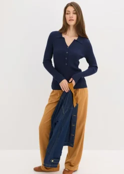 Vestido de punto fino de mezcla de viscosa suave