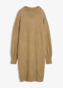 Vestido de punto jaspeado