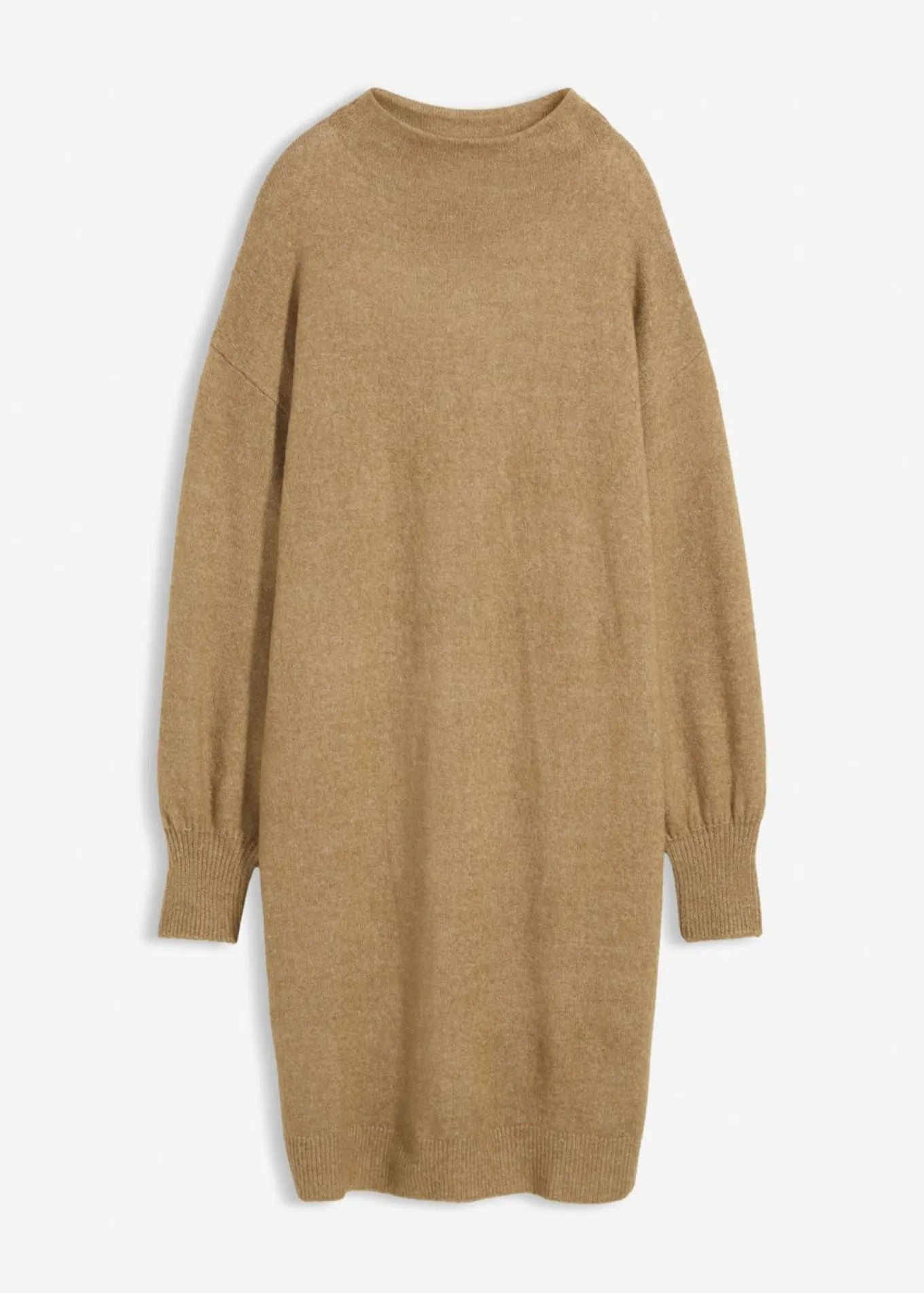 Vestido de punto jaspeado