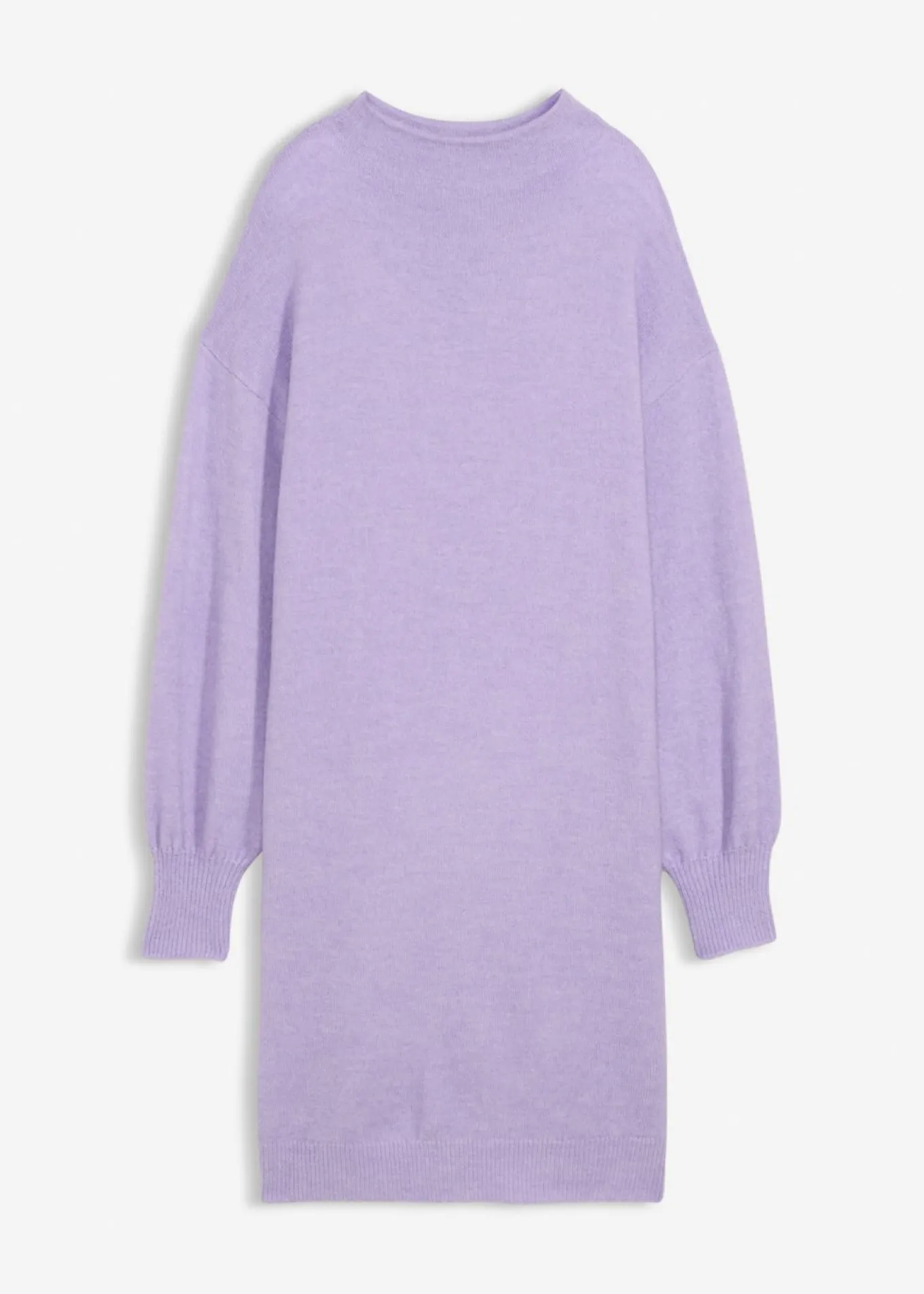 Vestido de punto jaspeado