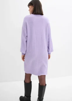 Vestido de punto jaspeado