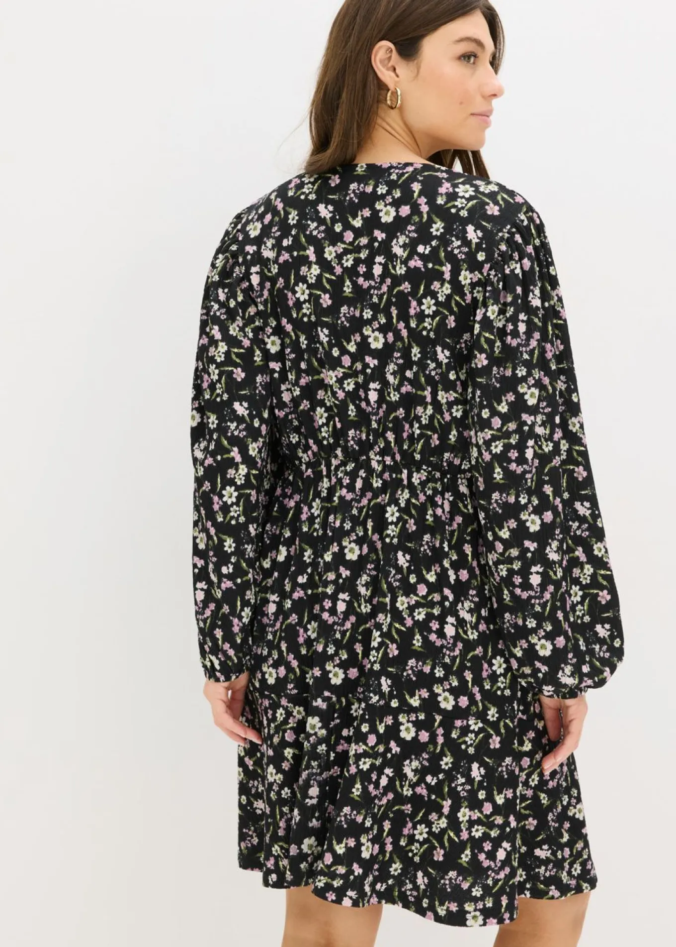 Vestido de punto tipo túnica