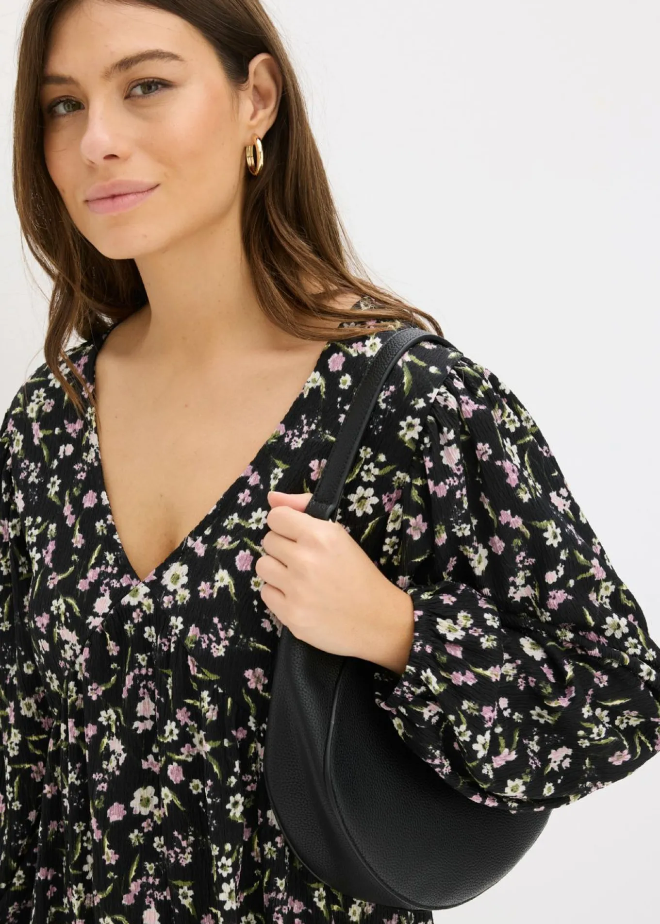 Vestido de punto tipo túnica