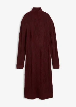 Vestido de punto trenzado