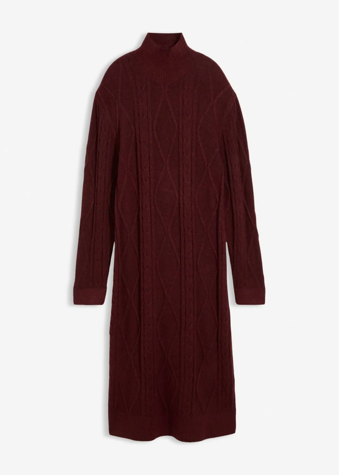 Vestido de punto trenzado