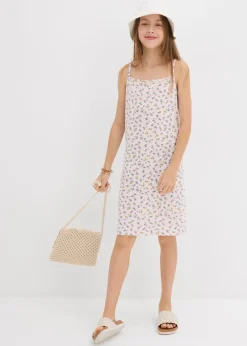 Vestido de punto (2 unidades) de mezcla de algodón elástico