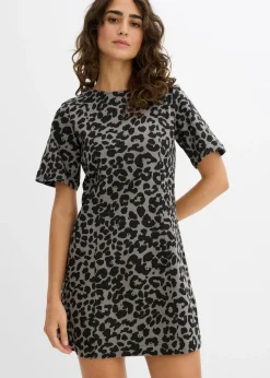 Vestido de sarga de algodón puro