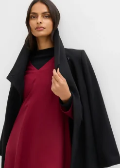 Vestido de sarga de lyocell fluido