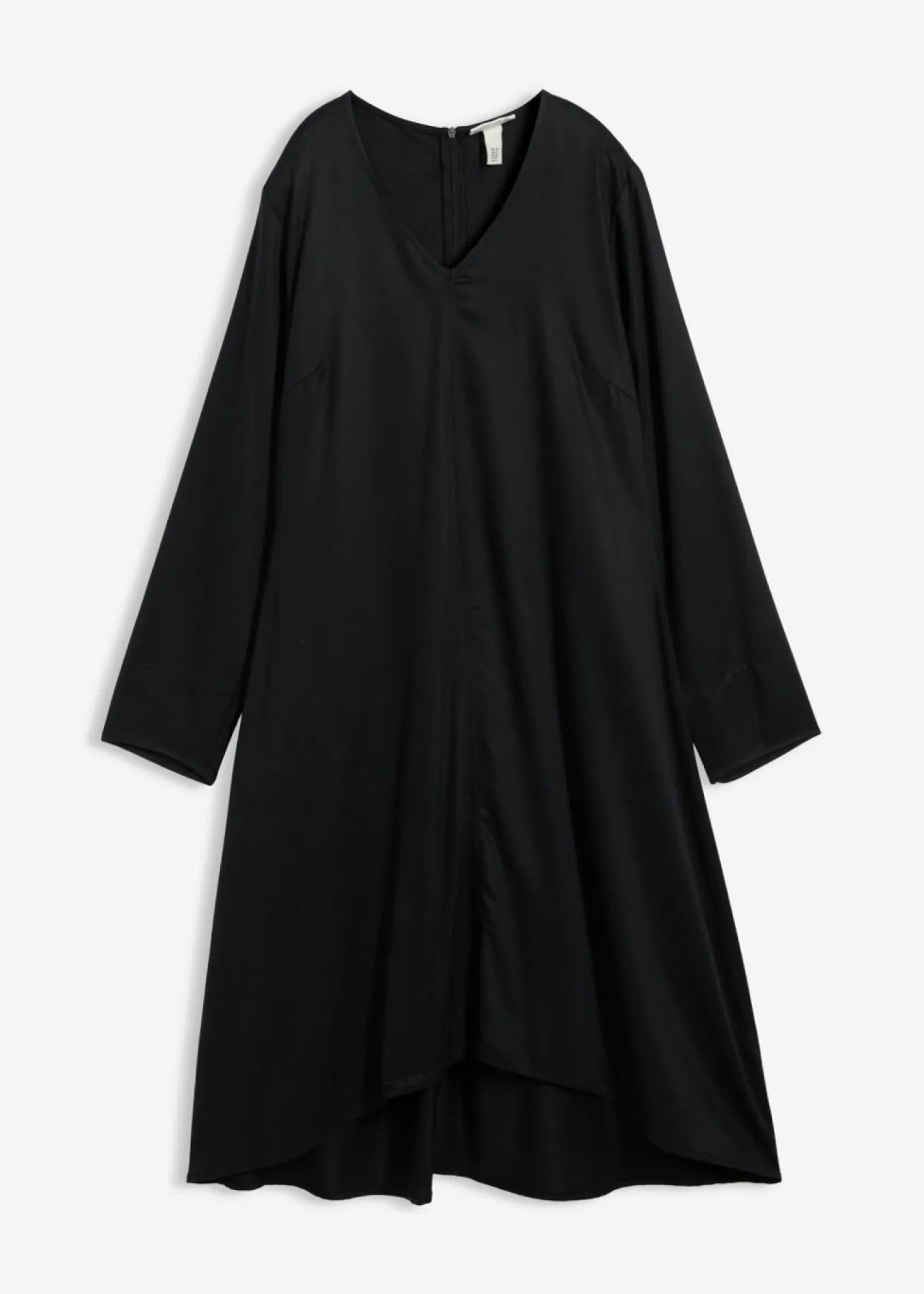 Vestido de sarga de lyocell fluido