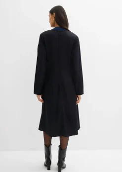 Vestido de sarga de lyocell fluido