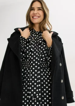 Vestido de satén fluido con lazo en el cuello