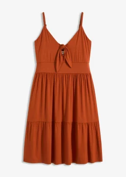 Vestido de tirantes con detalle de nudo