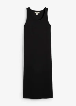 Vestido de tirantes de algodón orgánico elástico