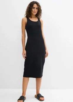Vestido de tirantes de algodón orgánico elástico
