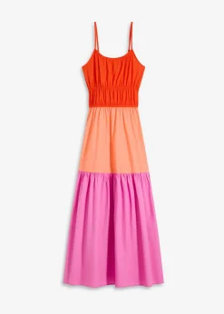 Vestido de tirantes de algodón puro