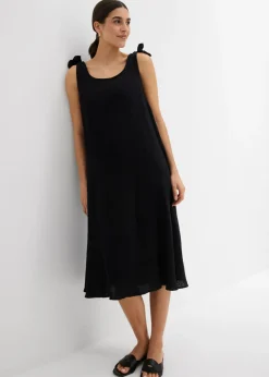 Vestido de tirantes de muselina suave