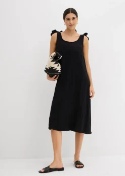 Vestido de tirantes de muselina suave