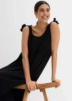Vestido de tirantes de muselina suave