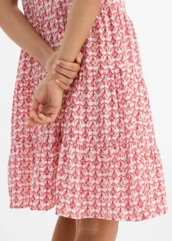 Vestido de tirantes de viscosa fluida