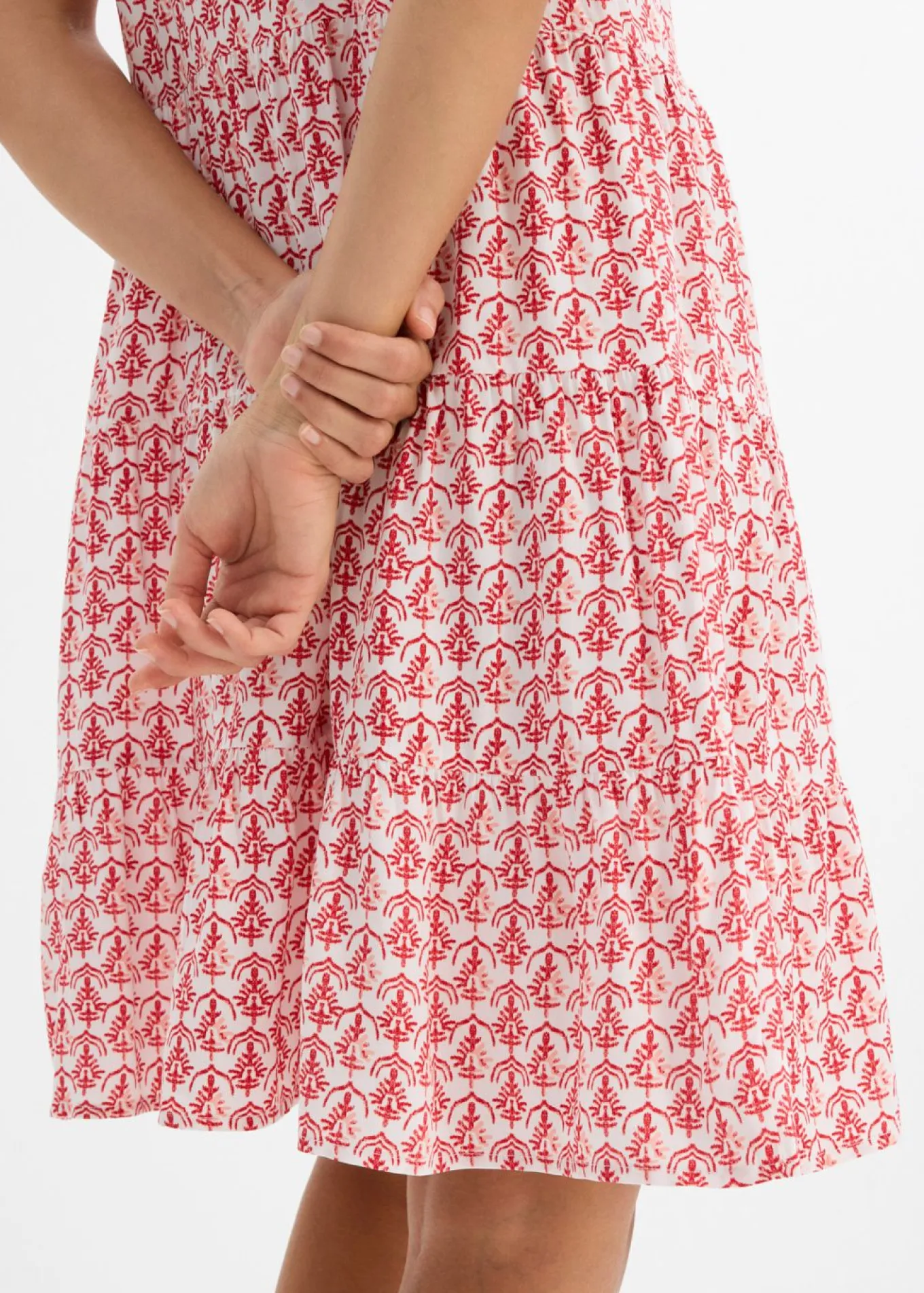 Vestido de tirantes de viscosa fluida