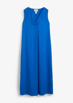 Vestido de tirantes de viscosa fluida