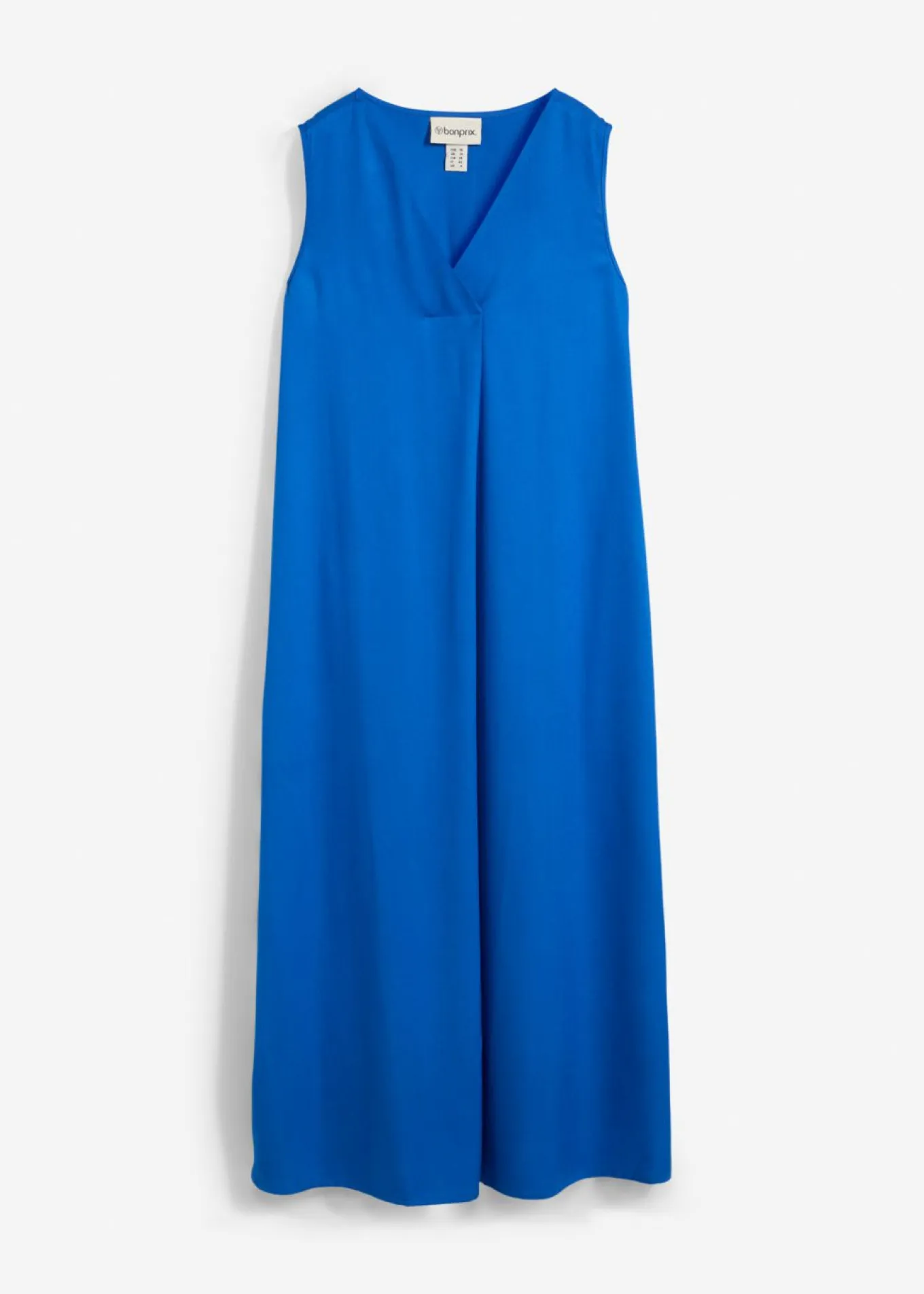 Vestido de tirantes de viscosa fluida
