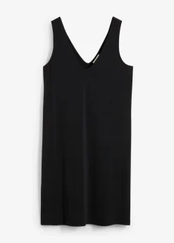Vestido de tirantes fluido con escote en V