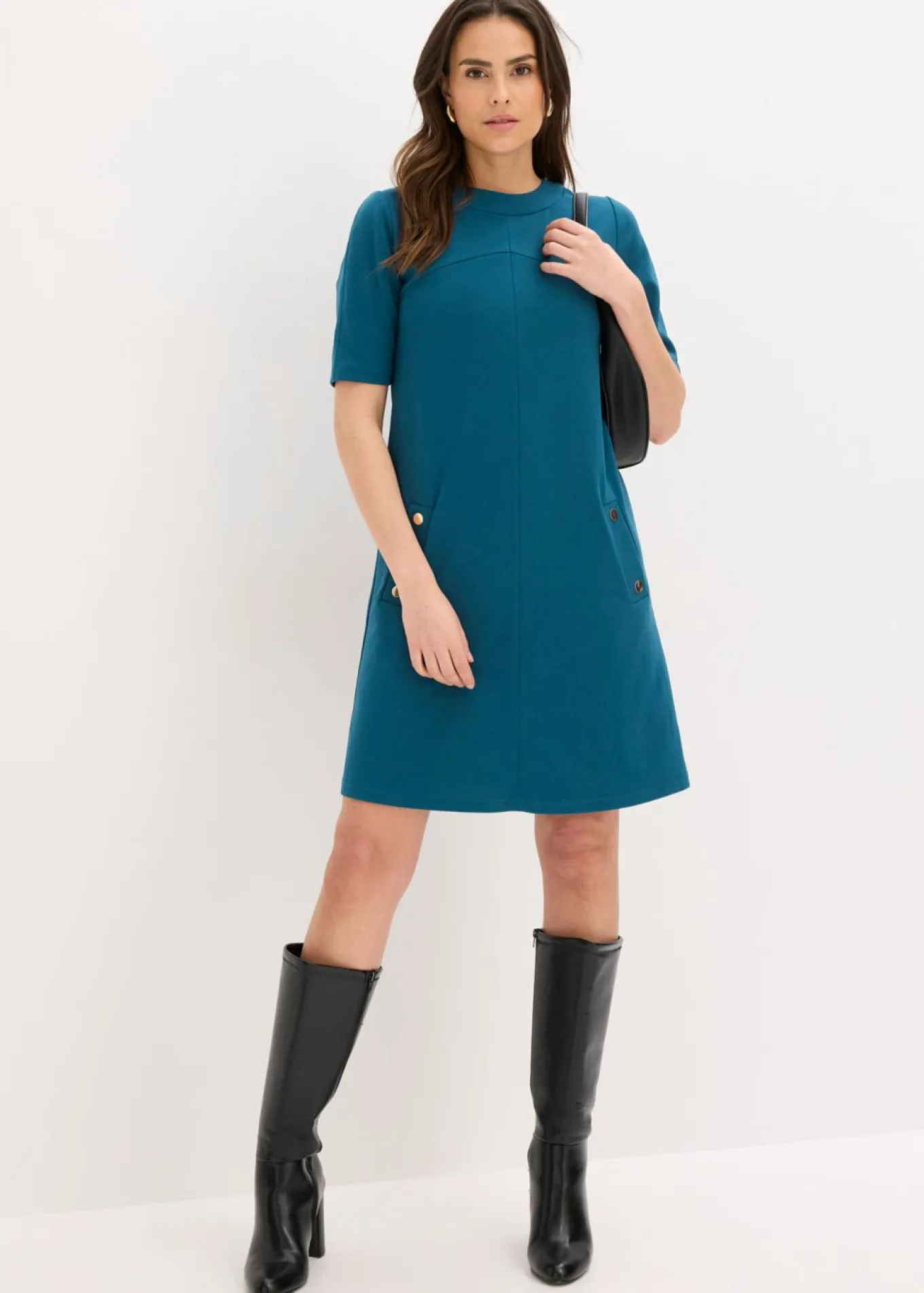 Vestido de tubo con elastano