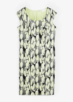 Vestido de tubo estampado