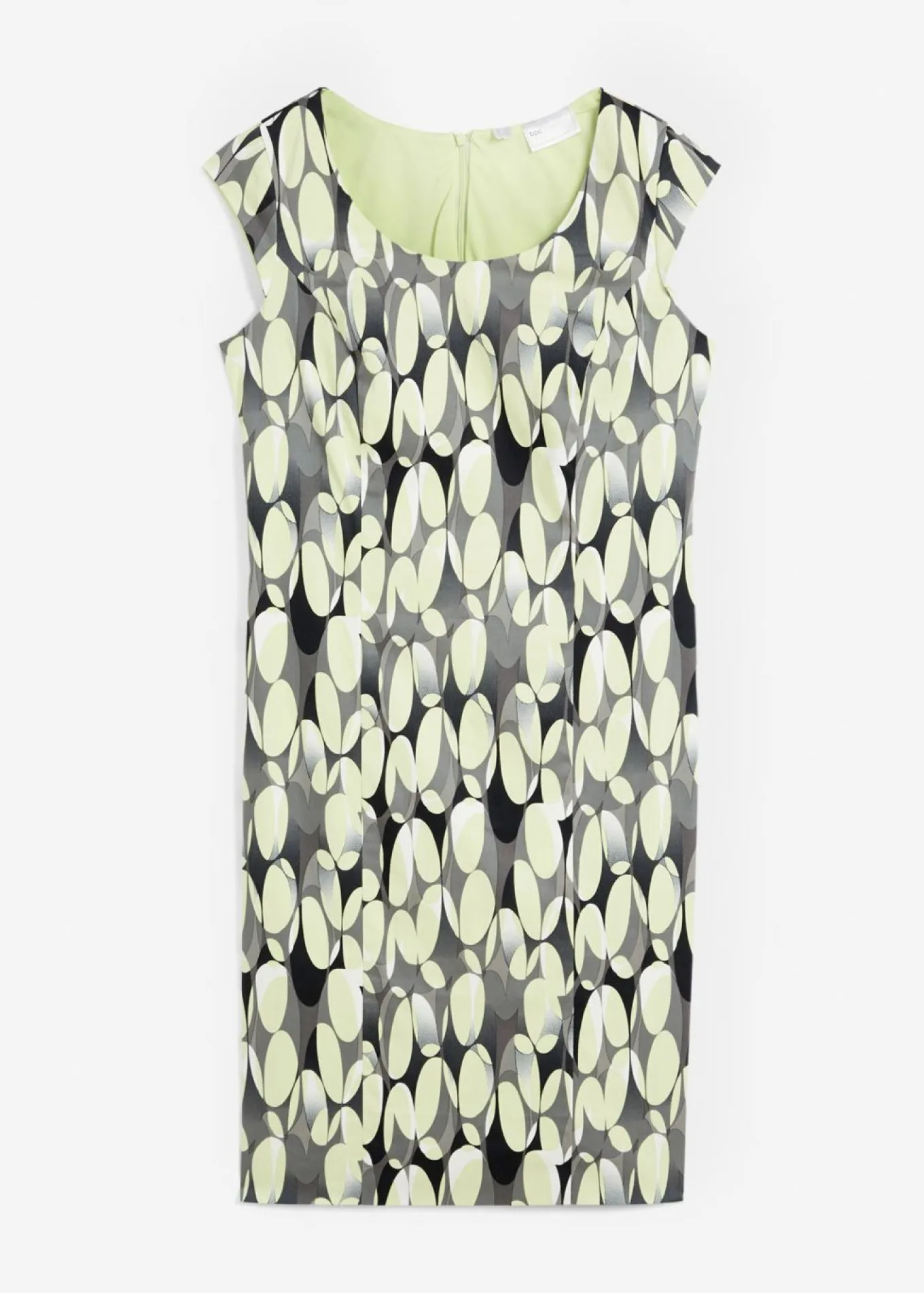 Vestido de tubo estampado