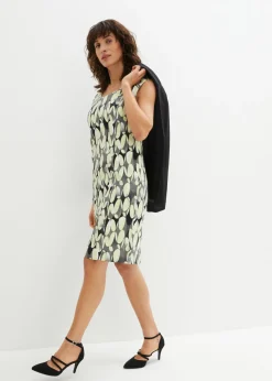 Vestido de tubo estampado