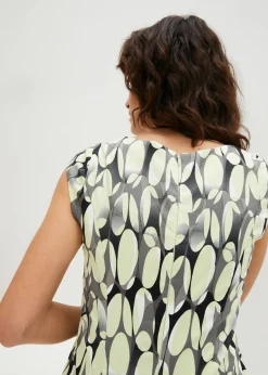 Vestido de tubo estampado